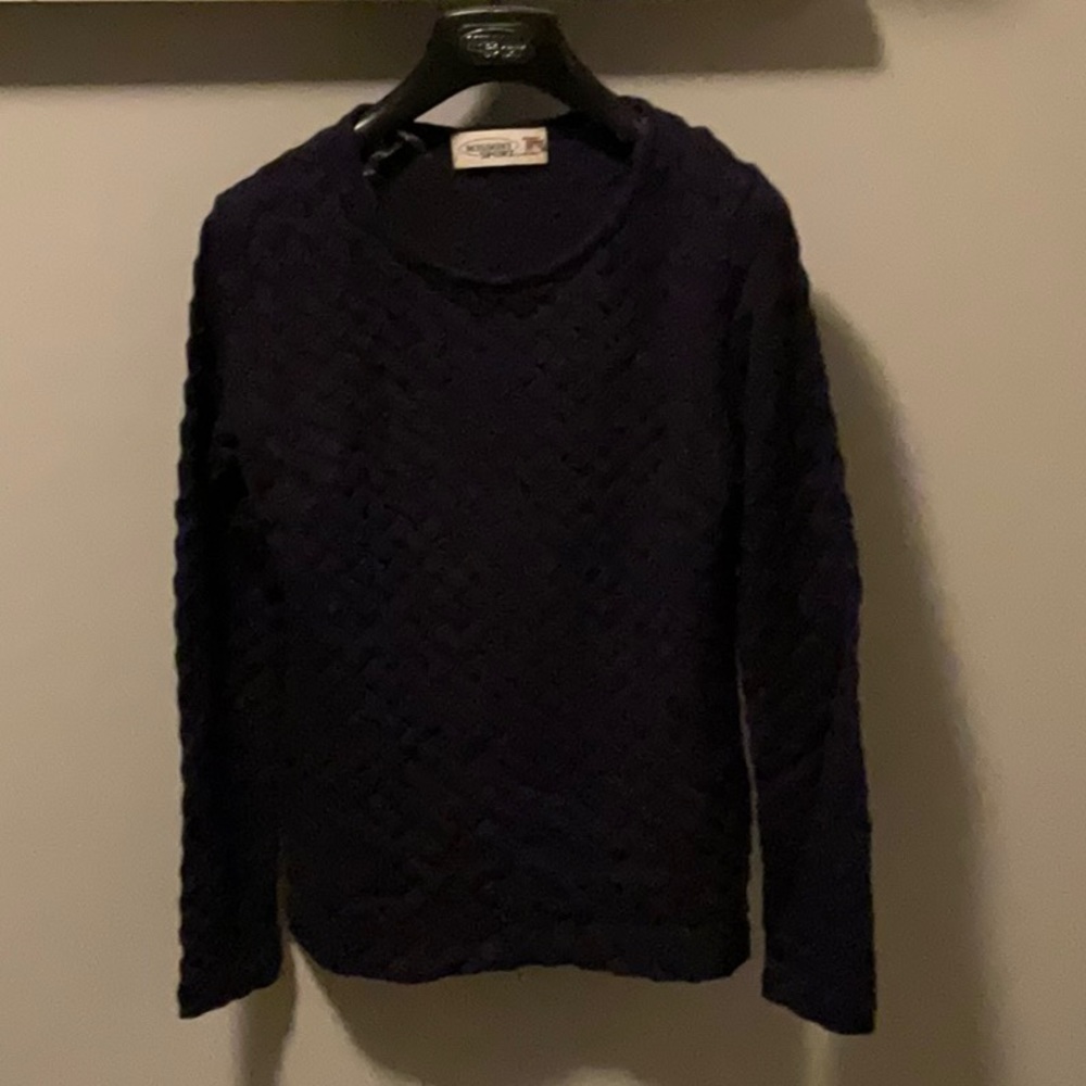 Missoni Sport Navy Blue Crewneck Sweater